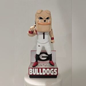 Musical Georgia Bulldogs Hairy Dawg Mascot Bobblehead NIB Plays 3 Band Songs